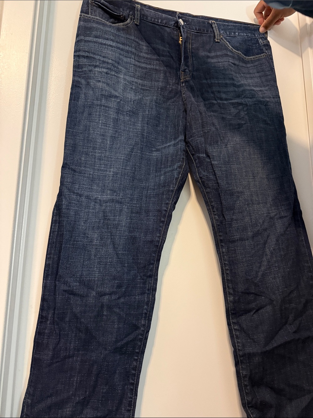 Lucky Brand Men's Dark Indigo Straight Jeans